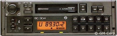 Ascona C Radio