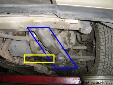 Ascona C 2.0i Motor Umbau