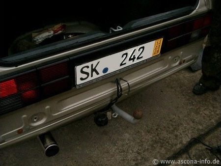 Ascona C Anhaengerkupplung