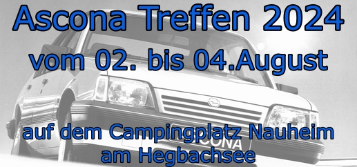 Ascona Treffen 2024