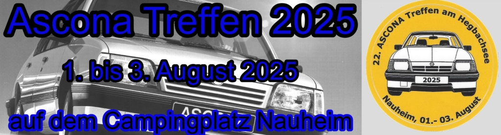 Ascona Treffen 2025