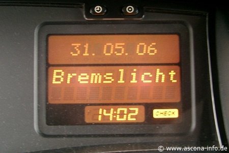 Ascona C Check Control