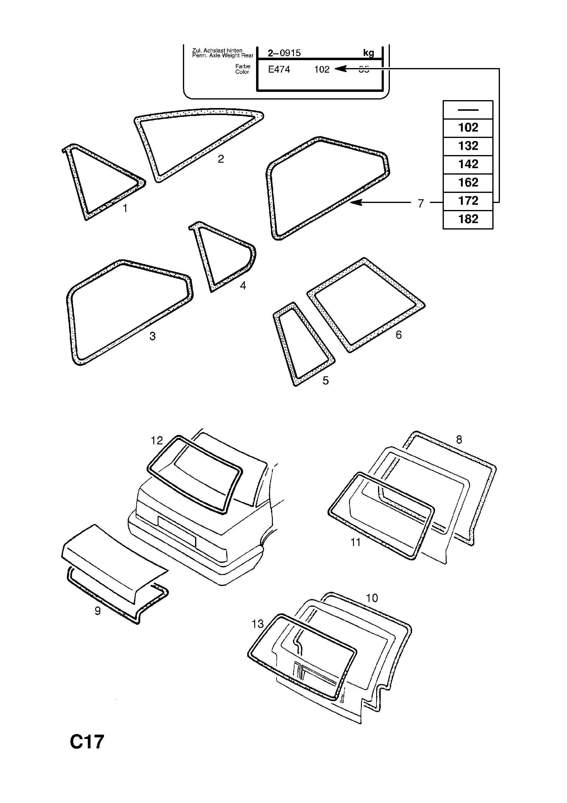 Ascona C EPC