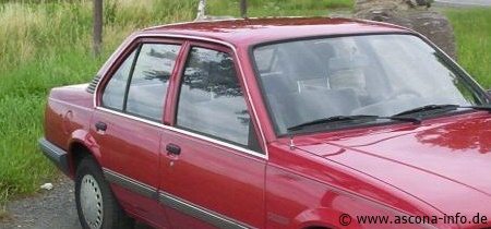 Ascona Magerausstattung