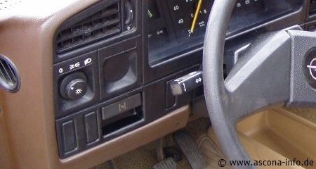 Ascona Magerausstattung